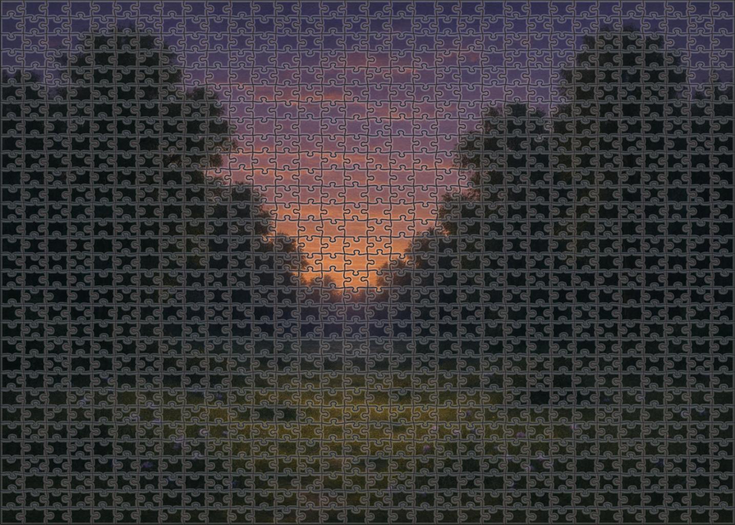 Twilight Forest Clearing 100 Piece Puzzle