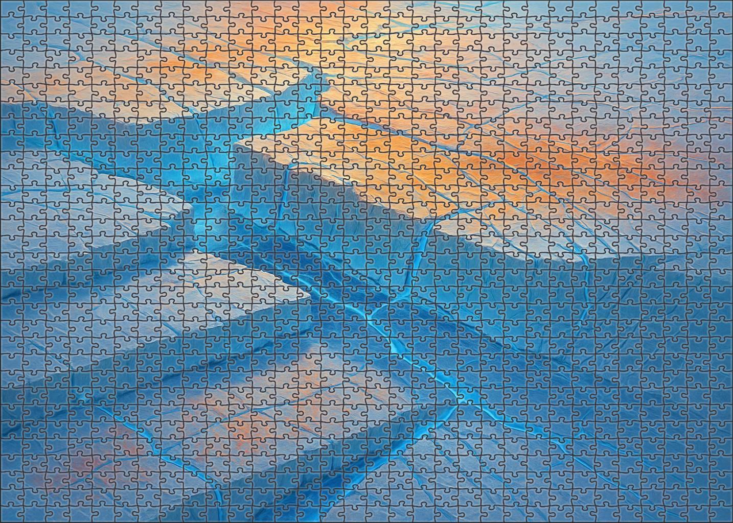 Polar Ice Shelf Dynamics 500 Piece Puzzle