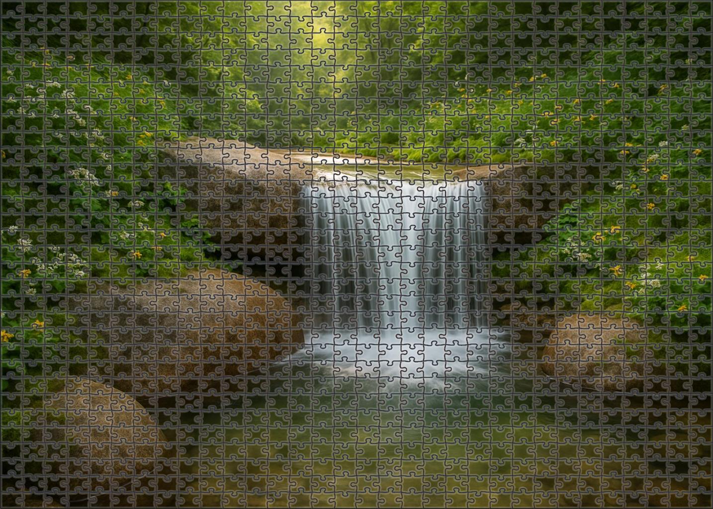 Crystal Veil Hollow Large Format Puzzle