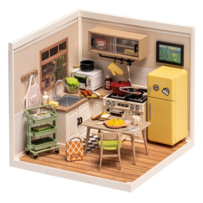 DIY Kitchen Room Kit With Dining Area And Stove Setup