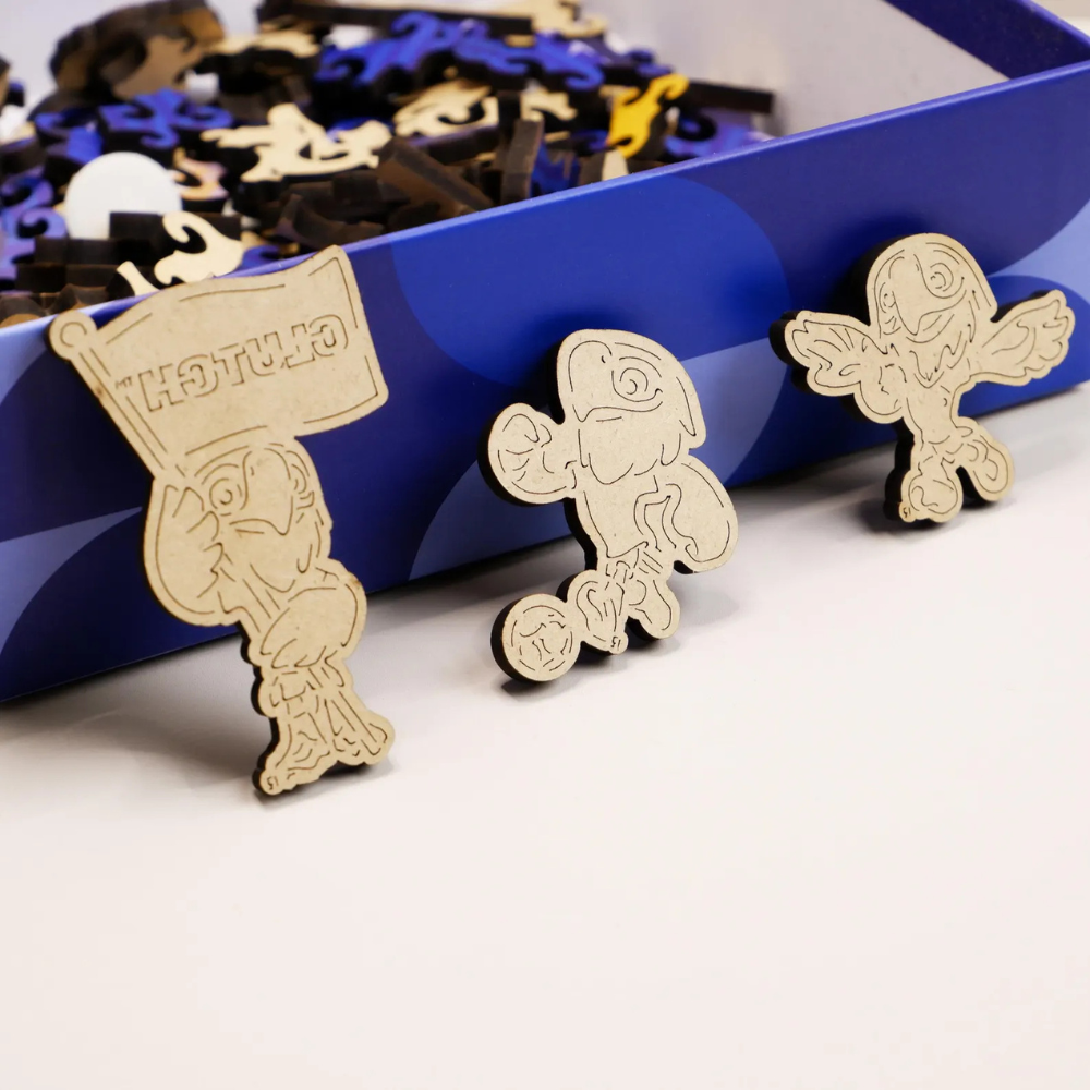 Pack Of 150 Fifa Usa 2026 Mascot Clutch Wooden Puzzle