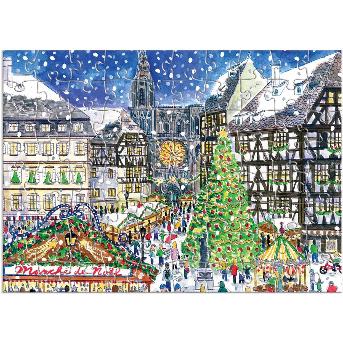 Winter Lights Christmas Countdown 12 Days of Puzzles