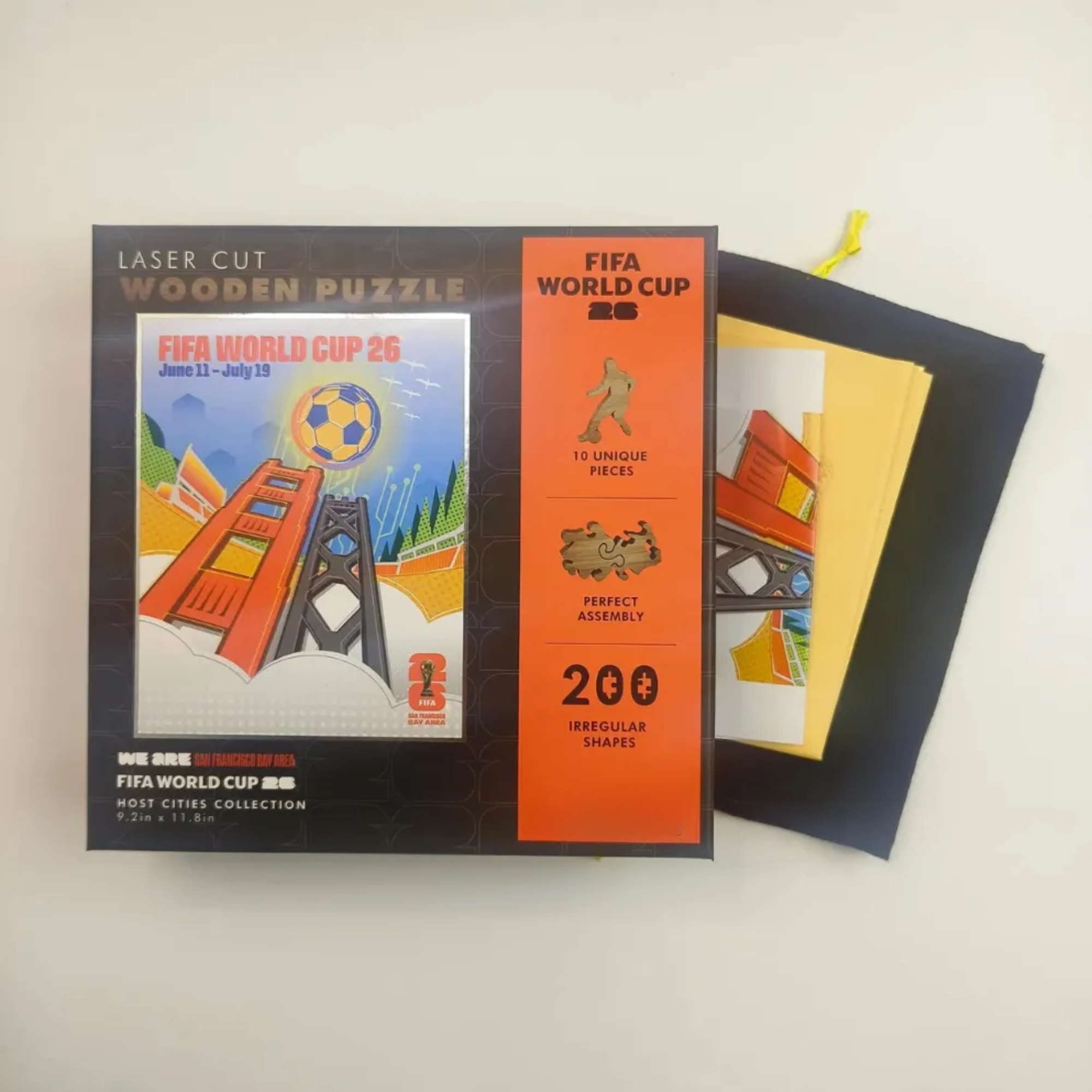 FIFA World Cup 2026 San Francisco Official Wooden Puzzle