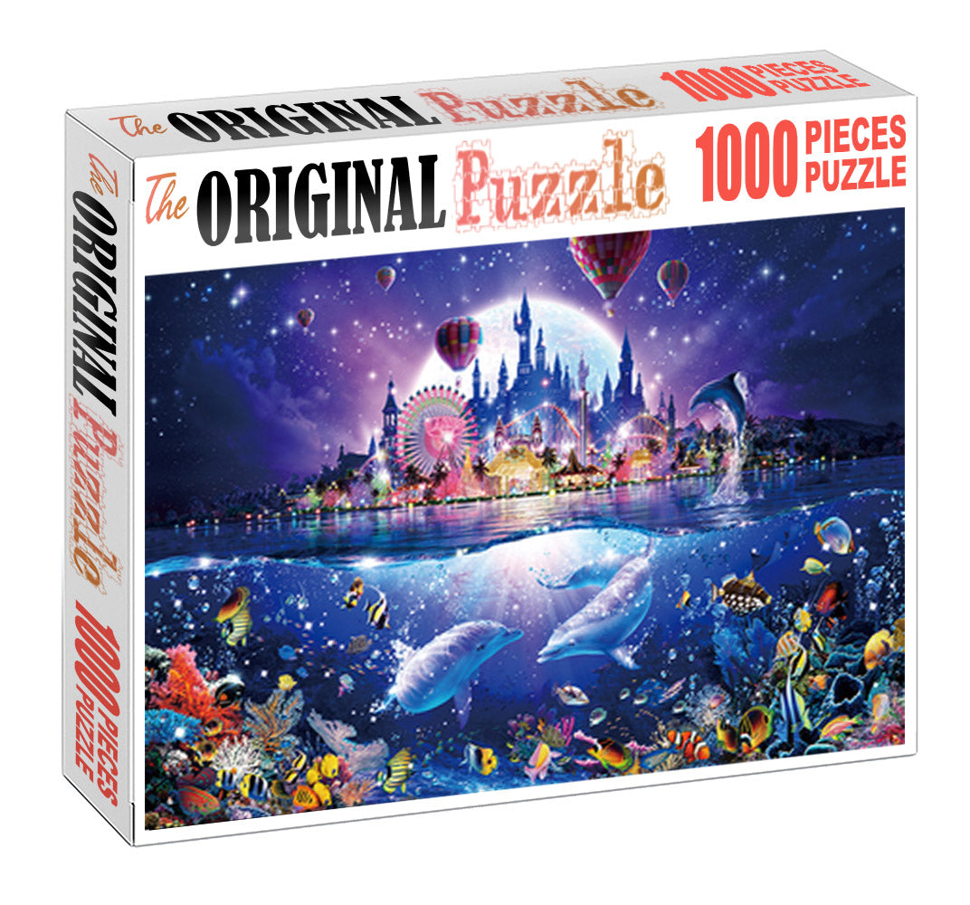 Dream Land Disney is Wooden 1000 Piece Jigsaw Puzzle Toy For Adults and Kids puzzle