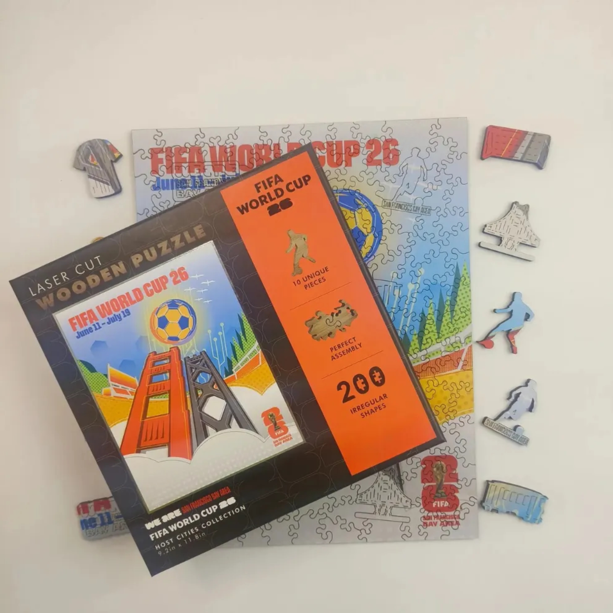 FIFA World Cup 2026 San Francisco Official Wooden Puzzle