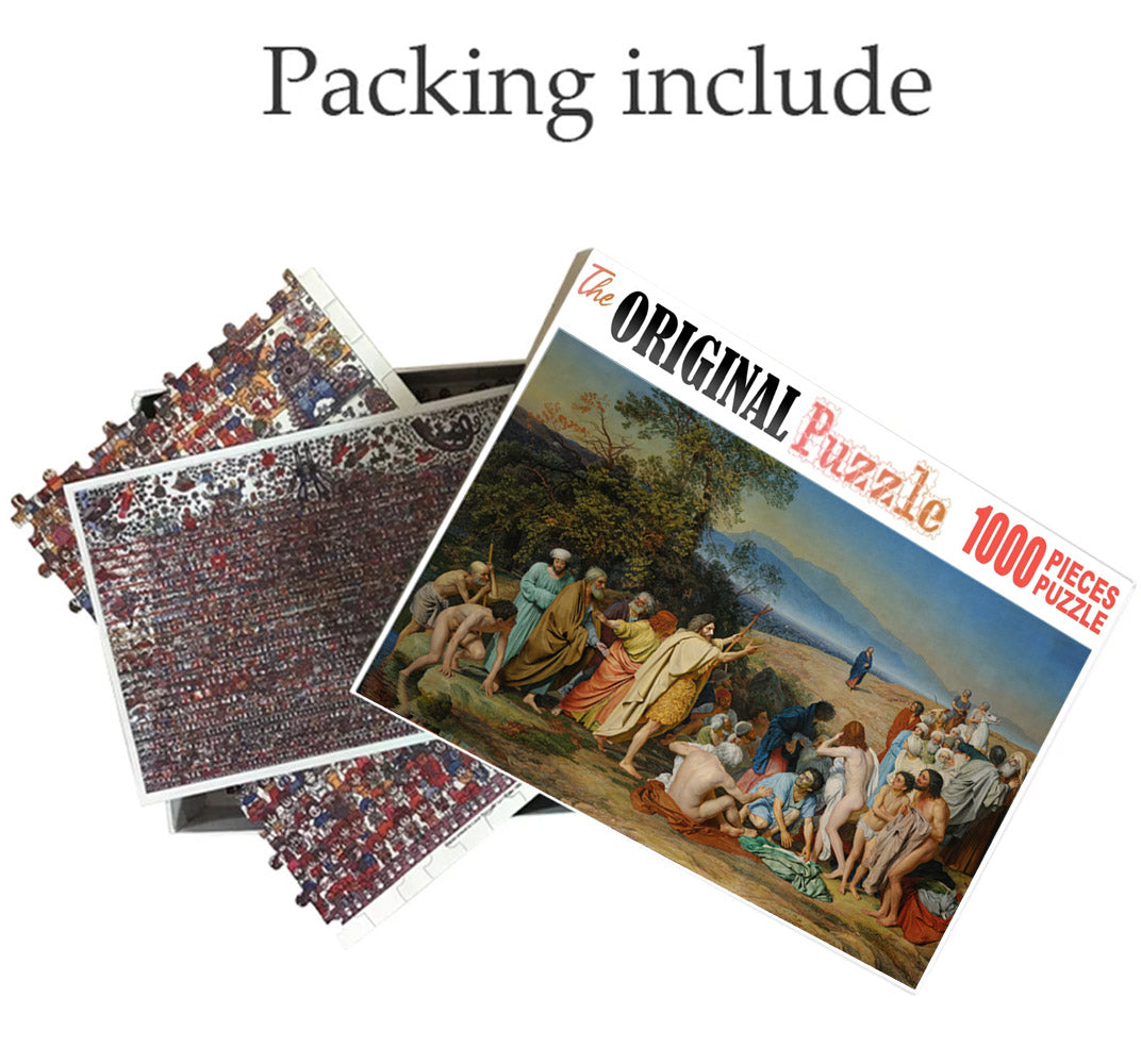 Miracle of Apostle is Wooden 1000 Piece Jigsaw Puzzle Toy For Adults and Kids puzzle