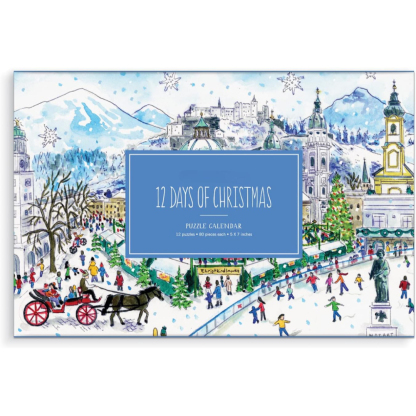 Winter Lights Christmas Countdown 12 Days of Puzzles