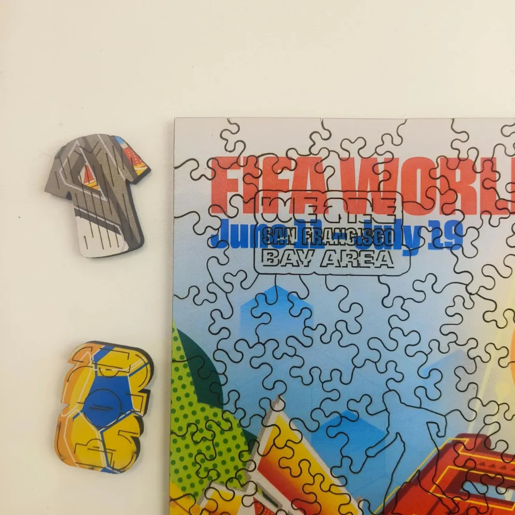 FIFA World Cup 2026 San Francisco Official Wooden Puzzle