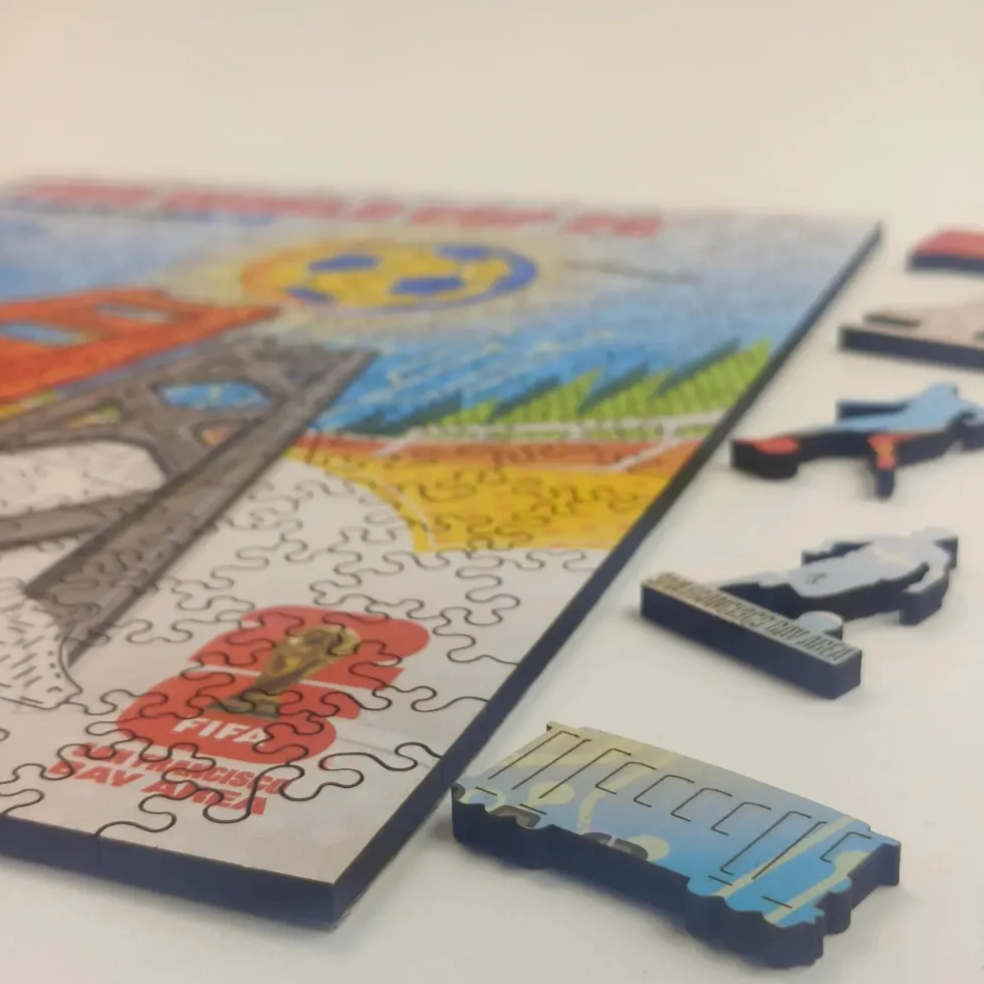 FIFA World Cup 2026 San Francisco Official Wooden Puzzle