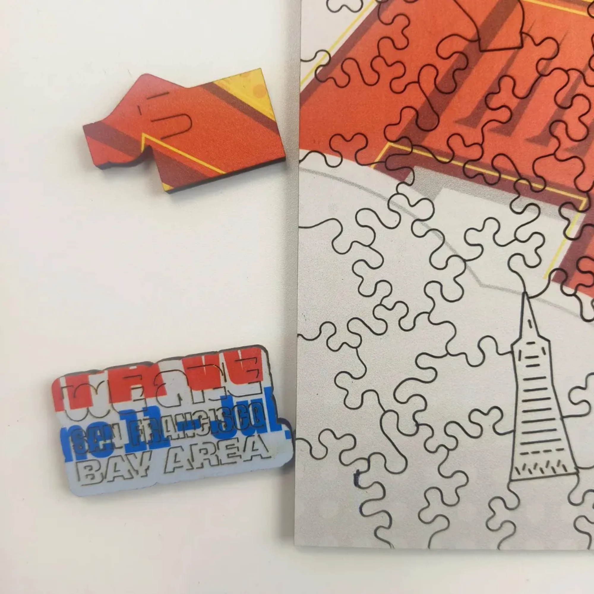 FIFA World Cup 2026 San Francisco Official Wooden Puzzle