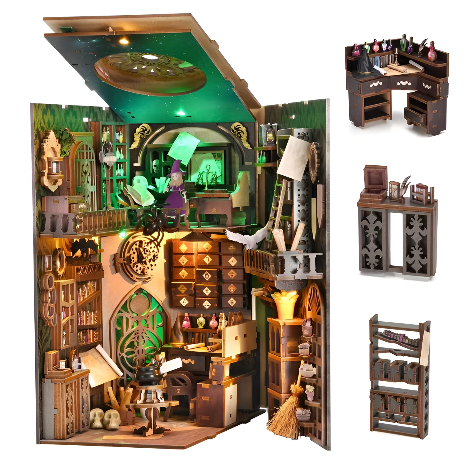 1pc Master's House Theme 3D Wooden Puzzle