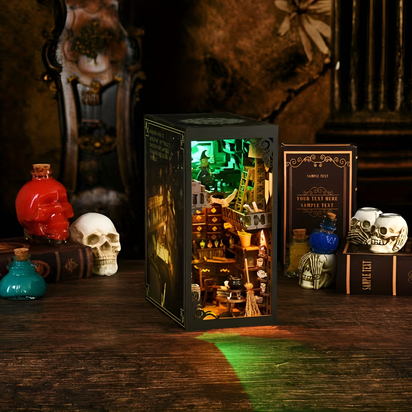 1pc Master's House Theme 3D Wooden Puzzle