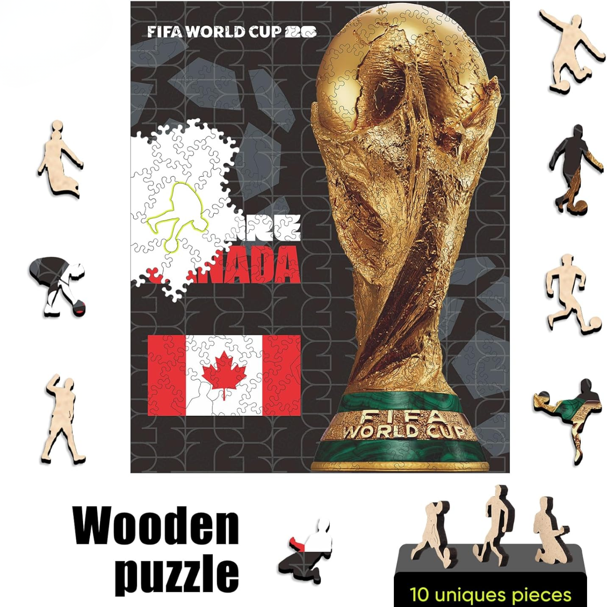 Pack Of 200 Fifa Canada Poster For Adult
