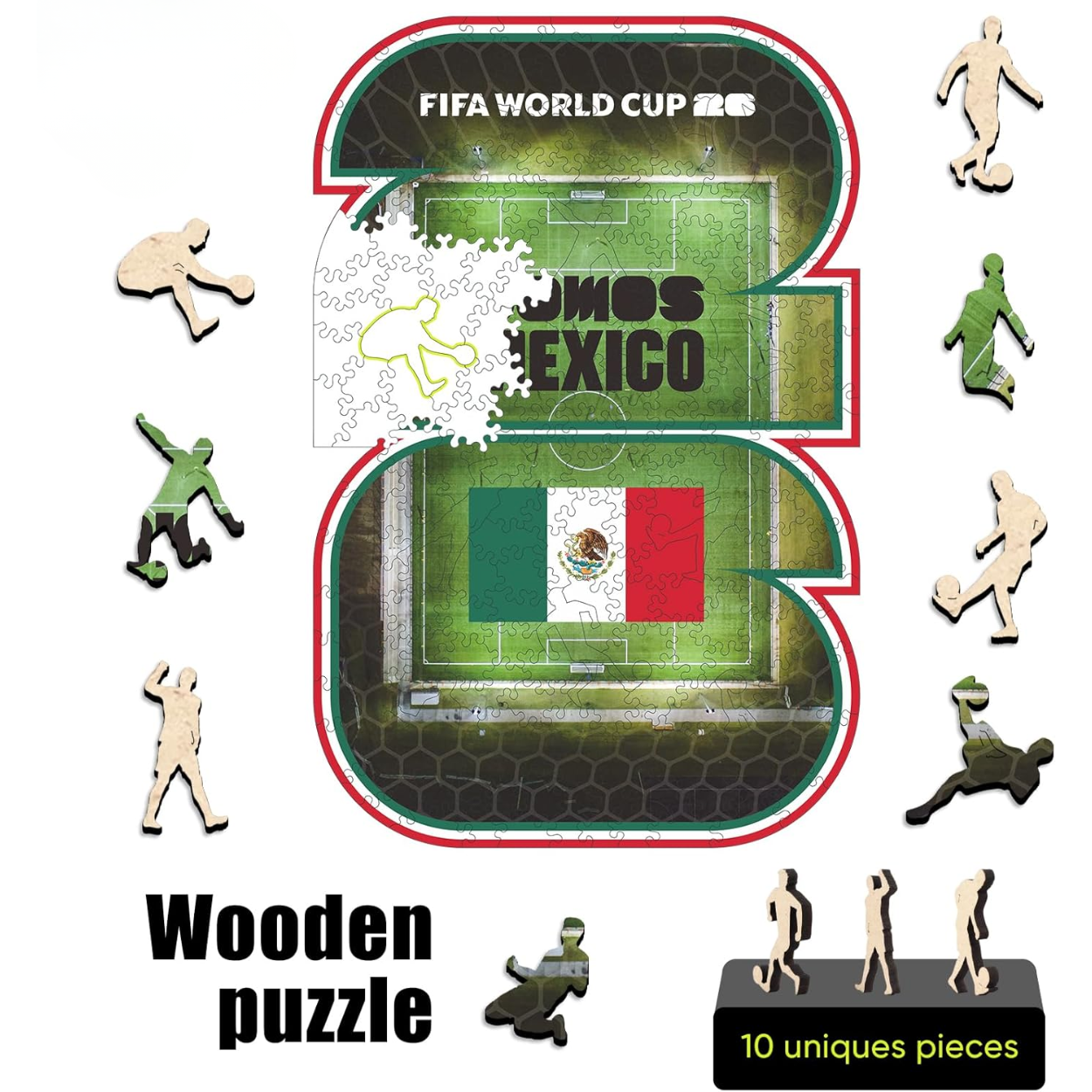 Pack Of 200 Fifa 2026 Mexico Puzzle