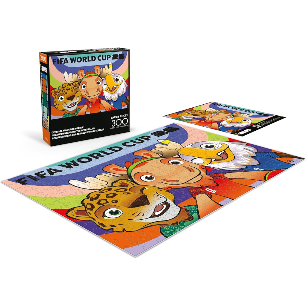 FIFA World Cup Mascots Puzzle Pack Of 300 Pieces