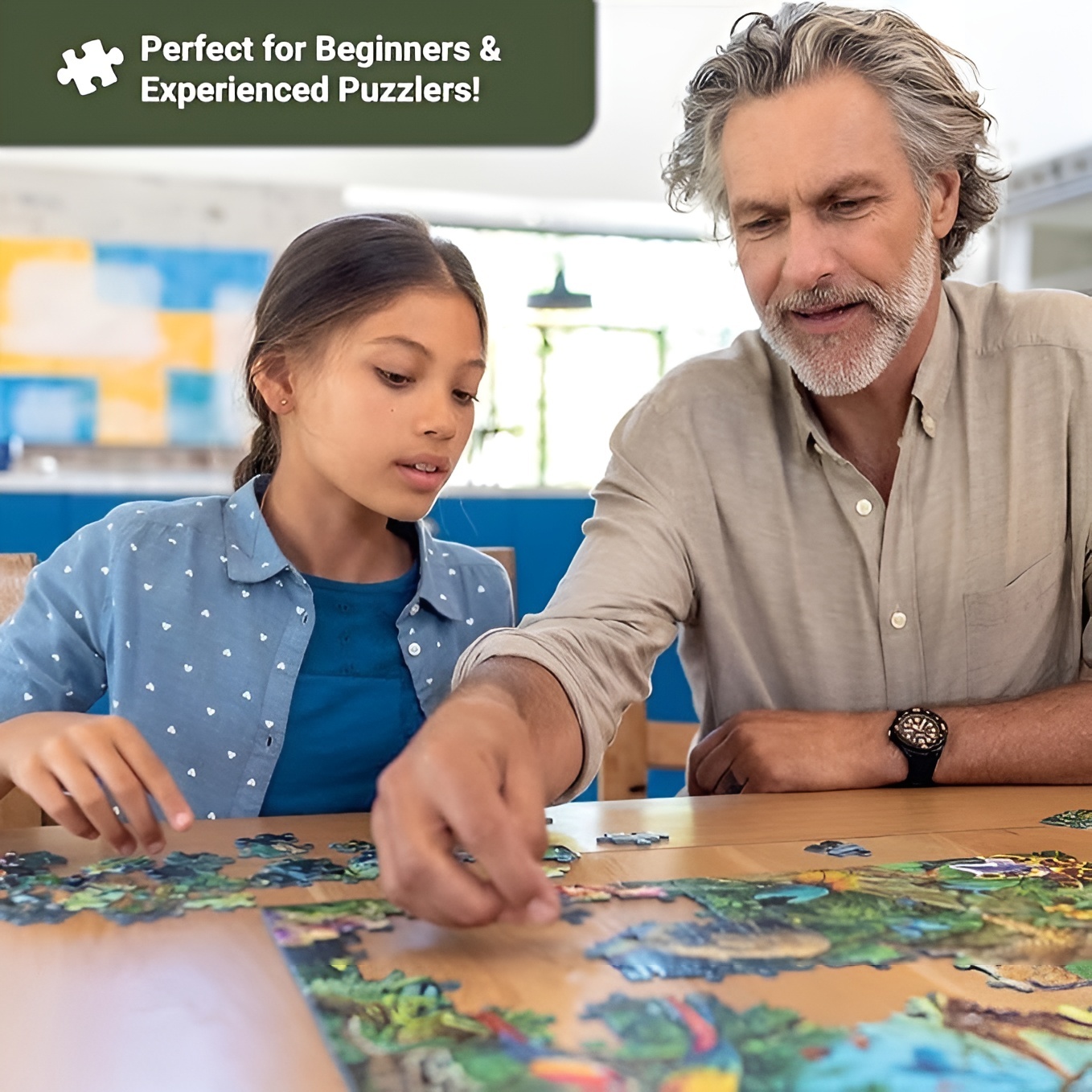 Christmas Tree Ice Skating Rink 1000 Piece Jigsaw Puzzle