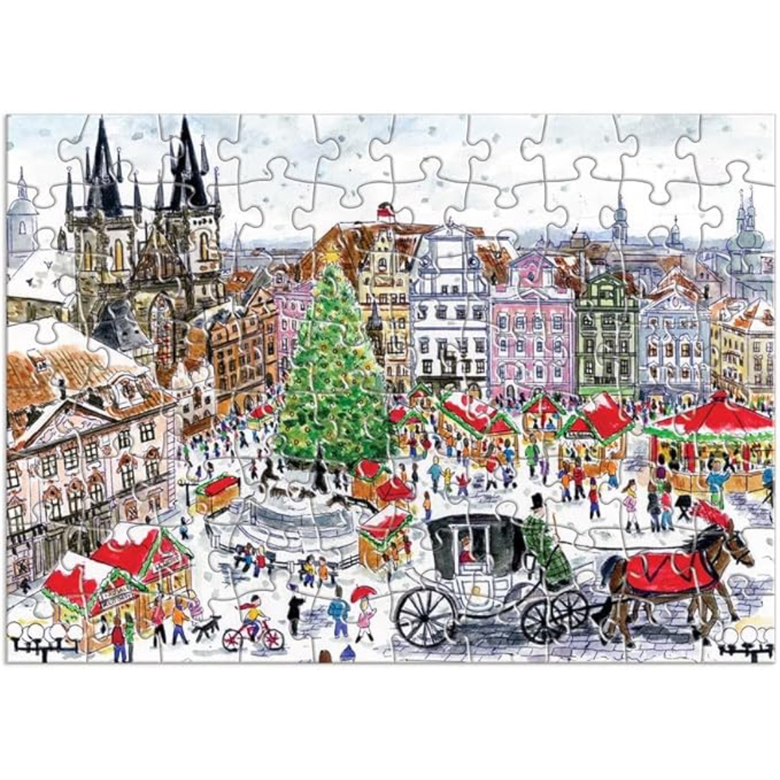 Winter Lights Christmas Countdown 12 Days of Puzzles