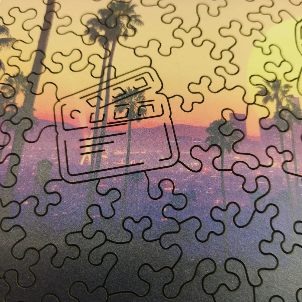 Official FIFA World Cup 2026 Los Angeles Wooden Jigsaw Puzzle