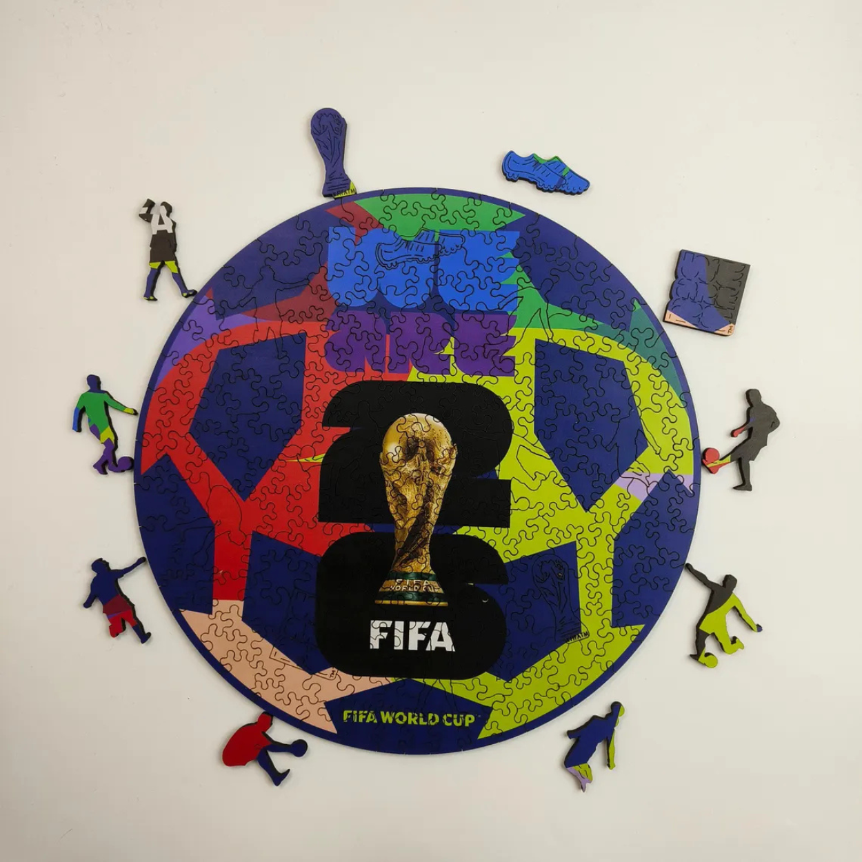 Pack Of 200 Fifa India 2026 Soccer Ball Puzzle