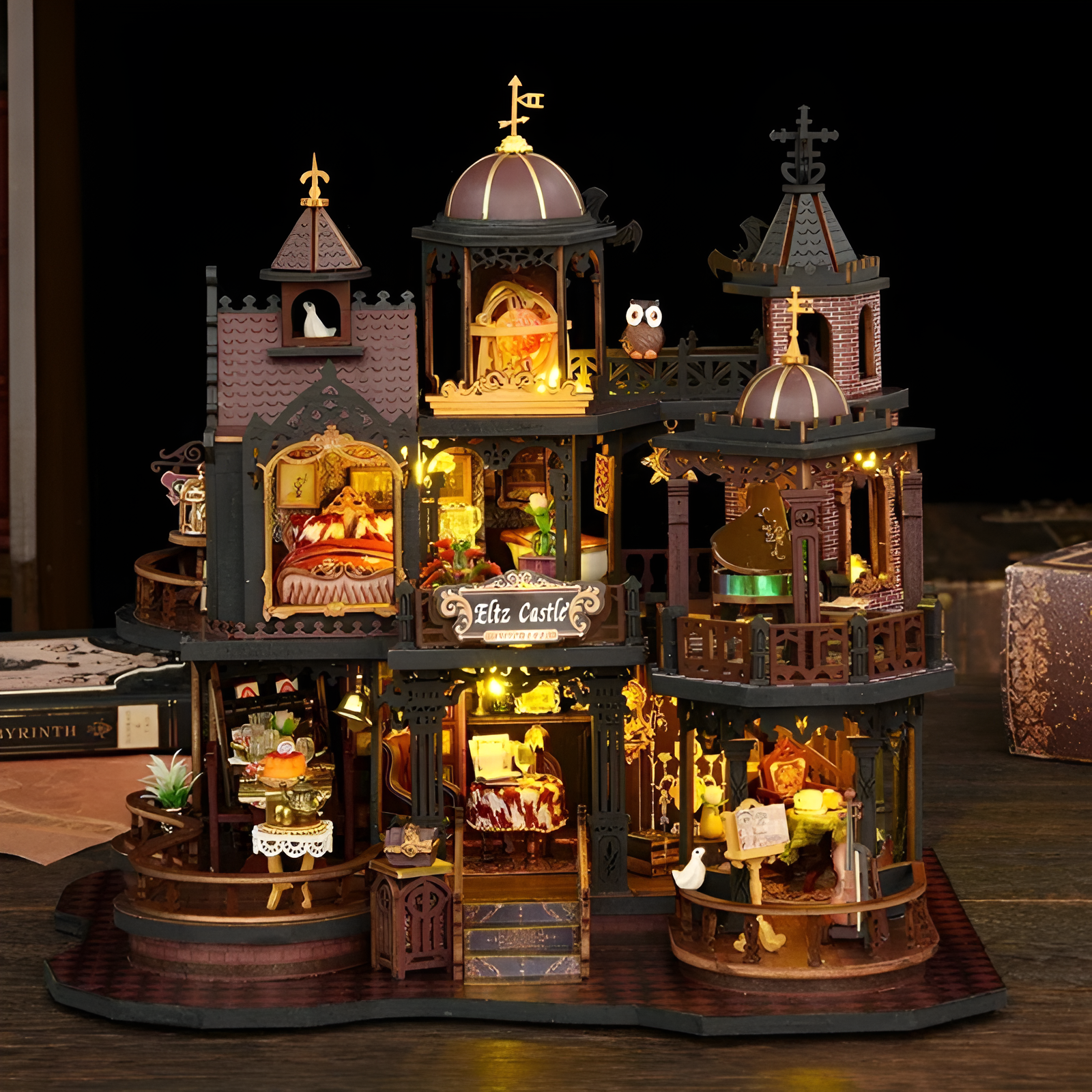 Edinburgh Castle DIY Miniature House