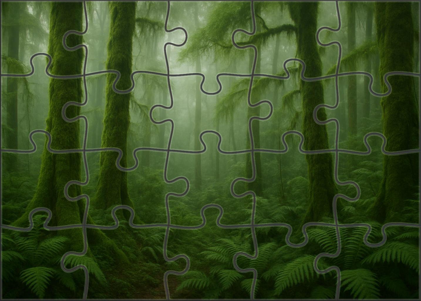 Fogveil Mountain Glade Easy Puzzles