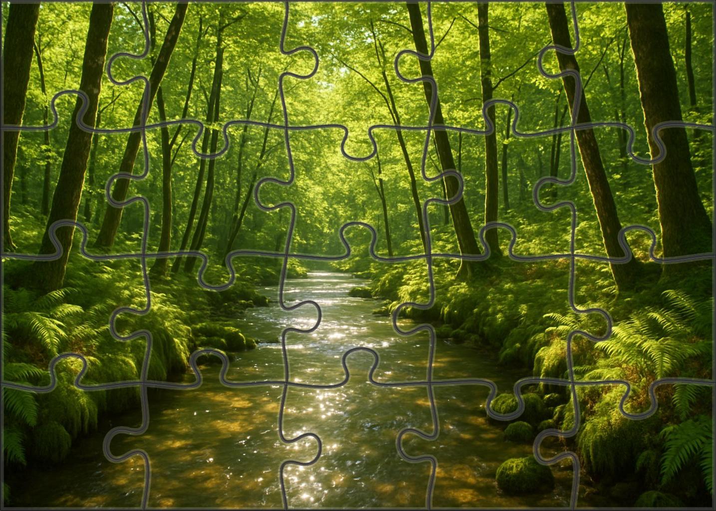 Crystal Streamwood 100 Piece Puzzle