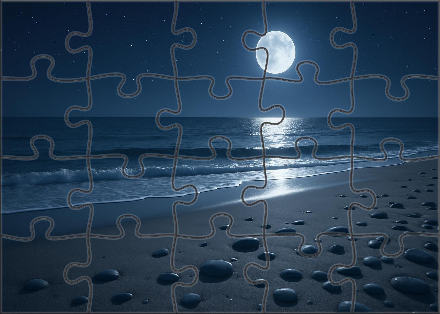 Moonlit Tide Bay Puzzle Challenge