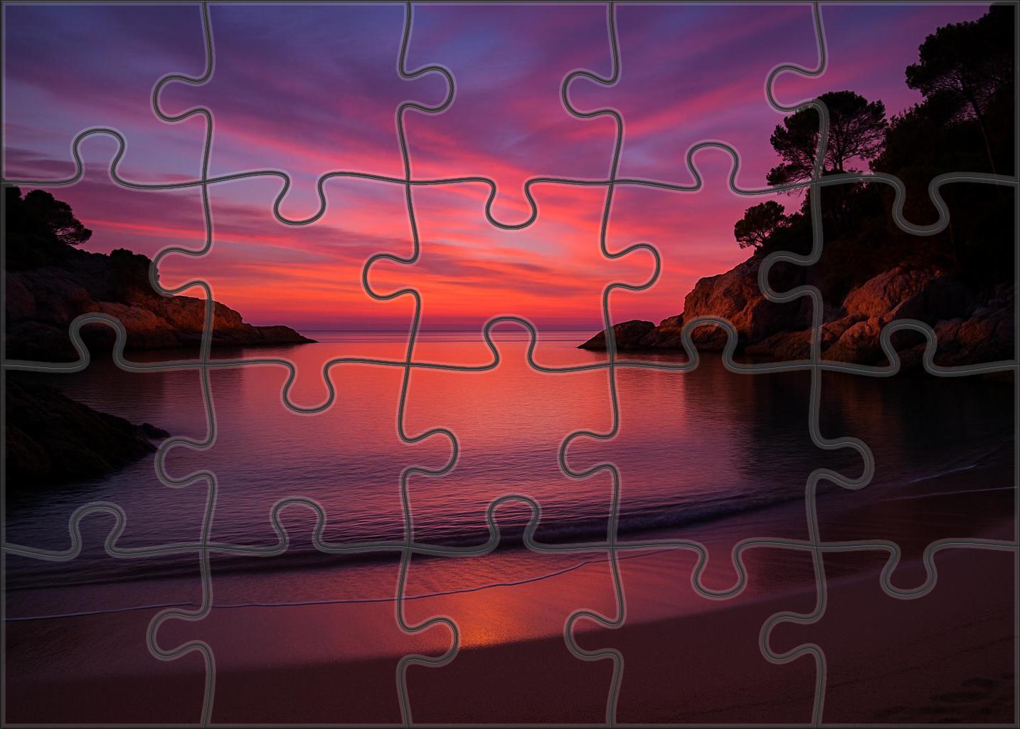 Twilight Harbor Cove 50 Piece Puzzle