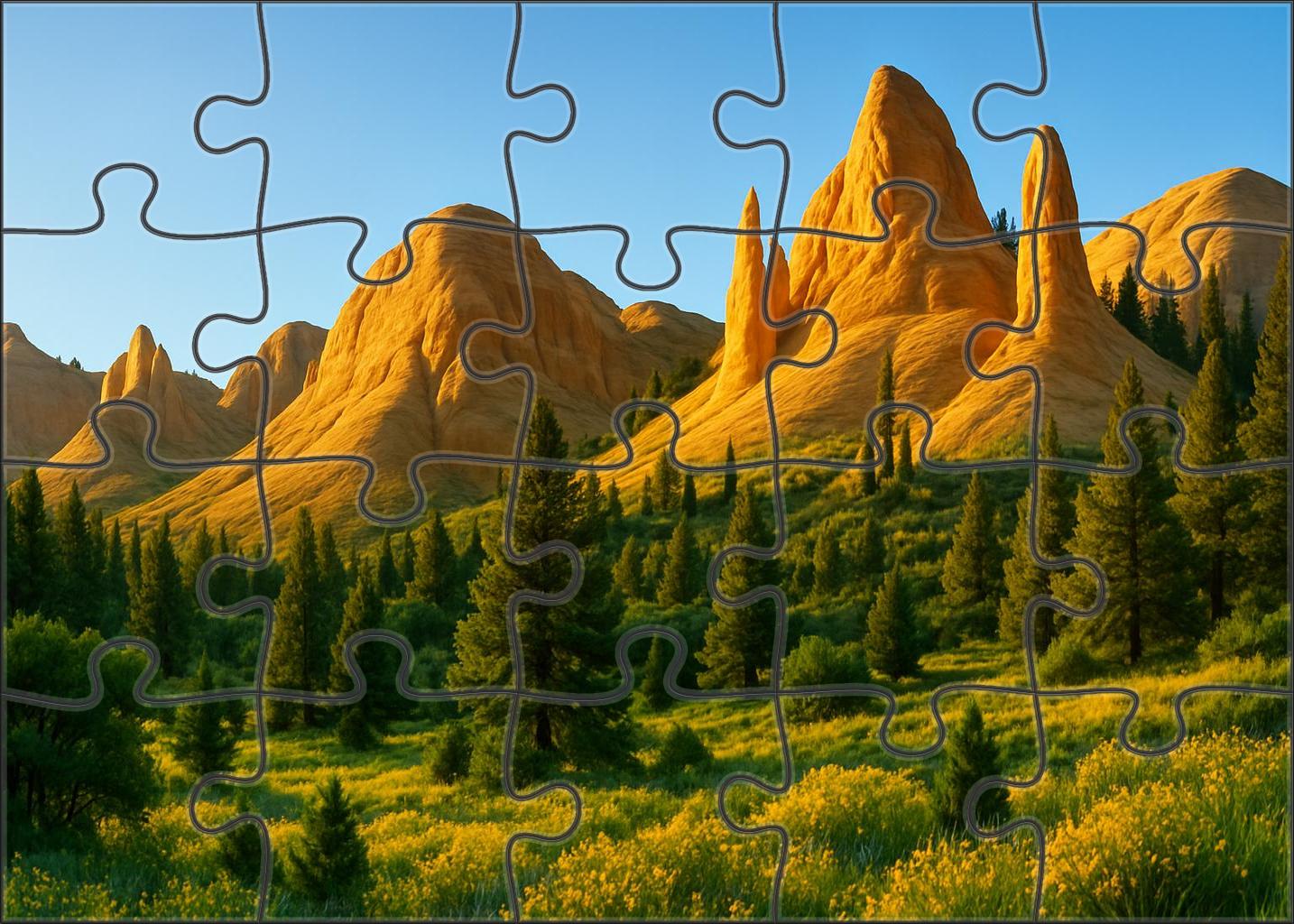 Amber Crest Heights 300 Piece Puzzle