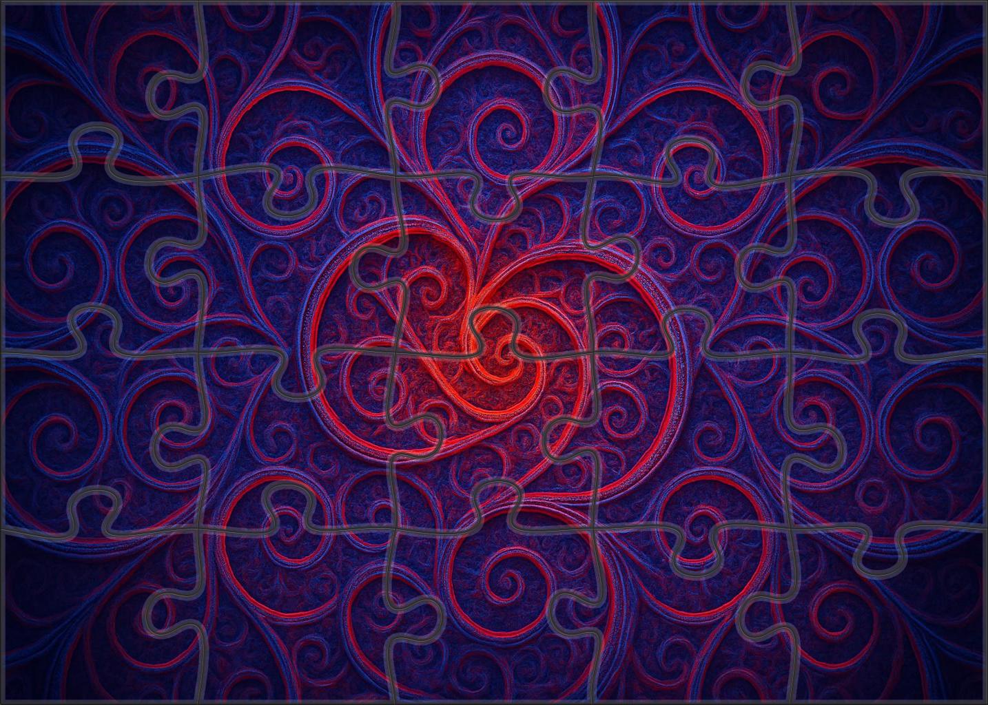 Fractals Of Emotional Resonance Family Puzzles