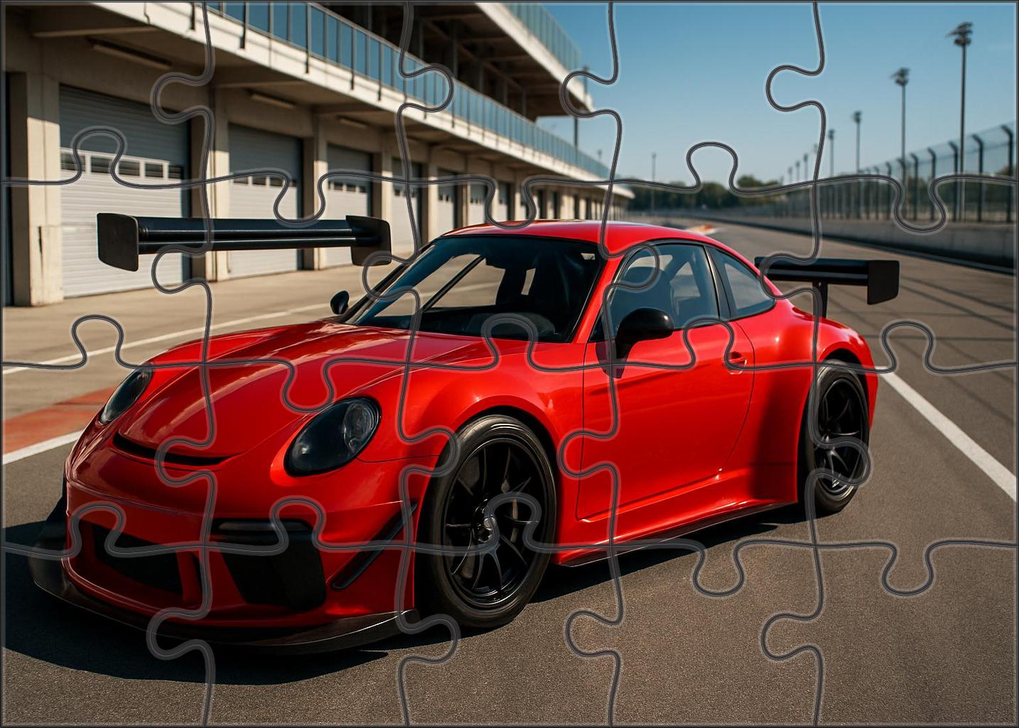 Viper Zenith Lightweight Track Day Specialist Custom Jigsaw Puzzle