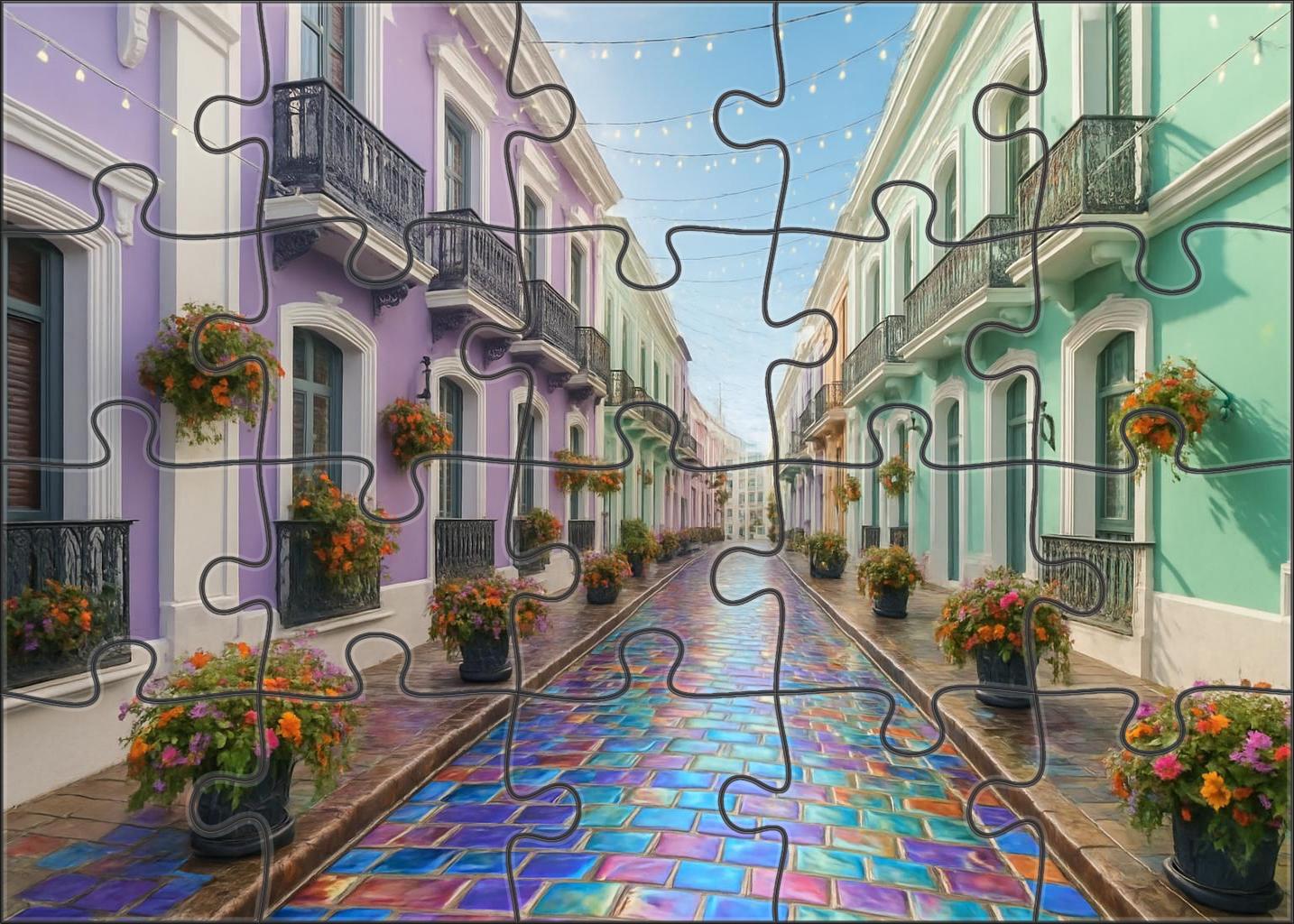 Iridescent Walk 20 Piece Puzzle