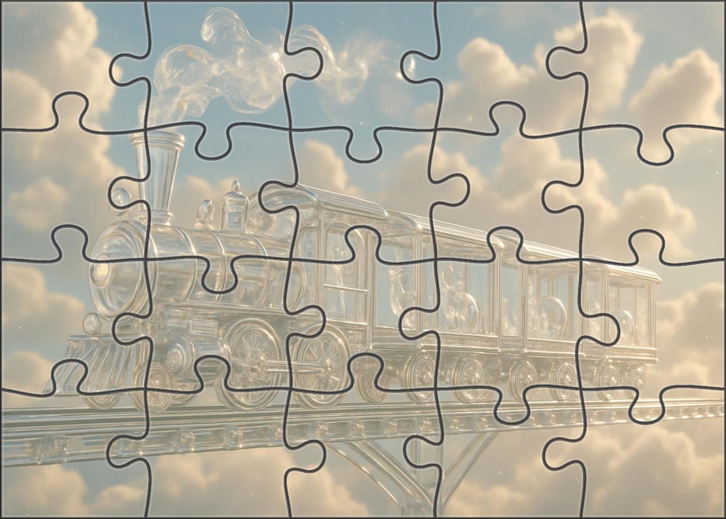 The Glass Menagerie Train Easy Puzzles