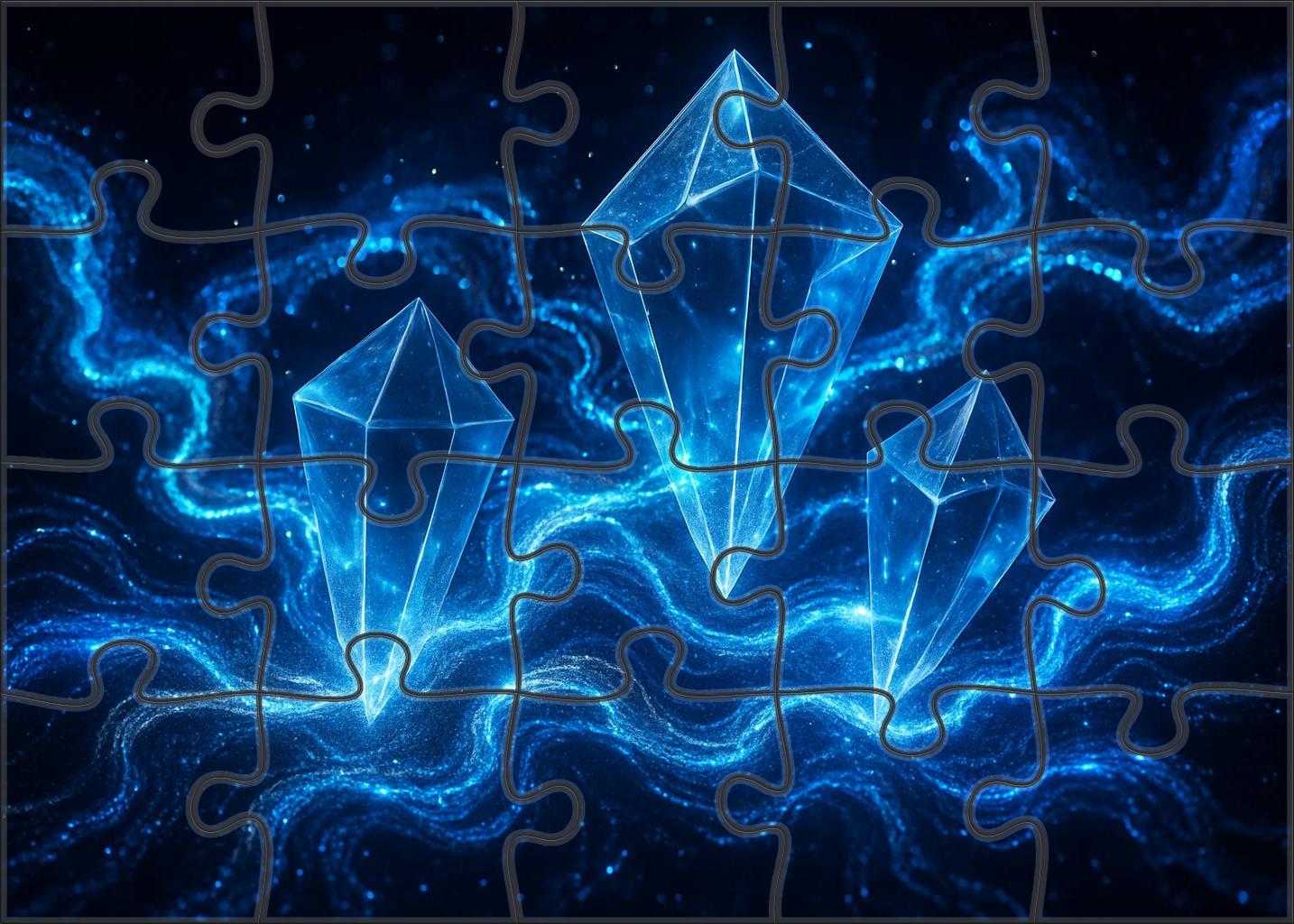 Pulse Of The Quantum Mirage 1000 Piece Puzzle