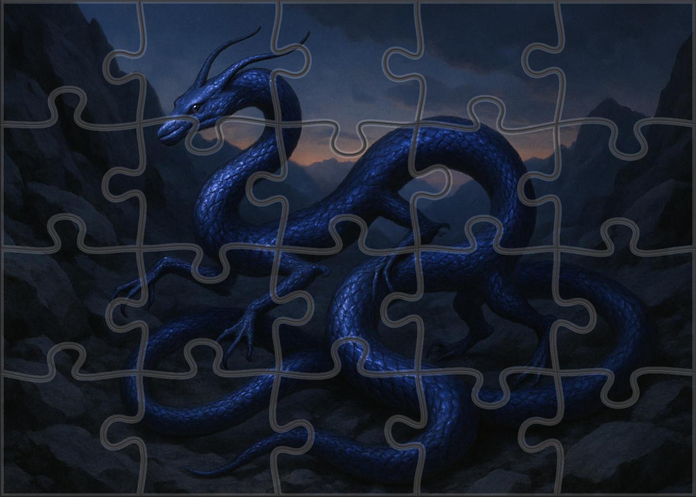 Duskclaw Wyrm 300 Piece Puzzle