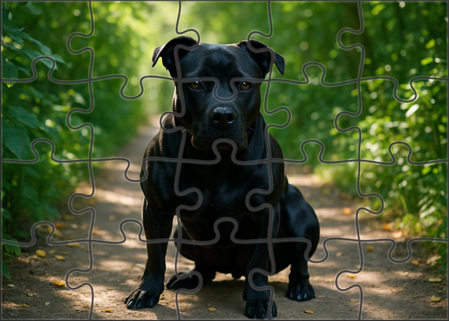 Onyx Shadow 20 Piece Puzzle