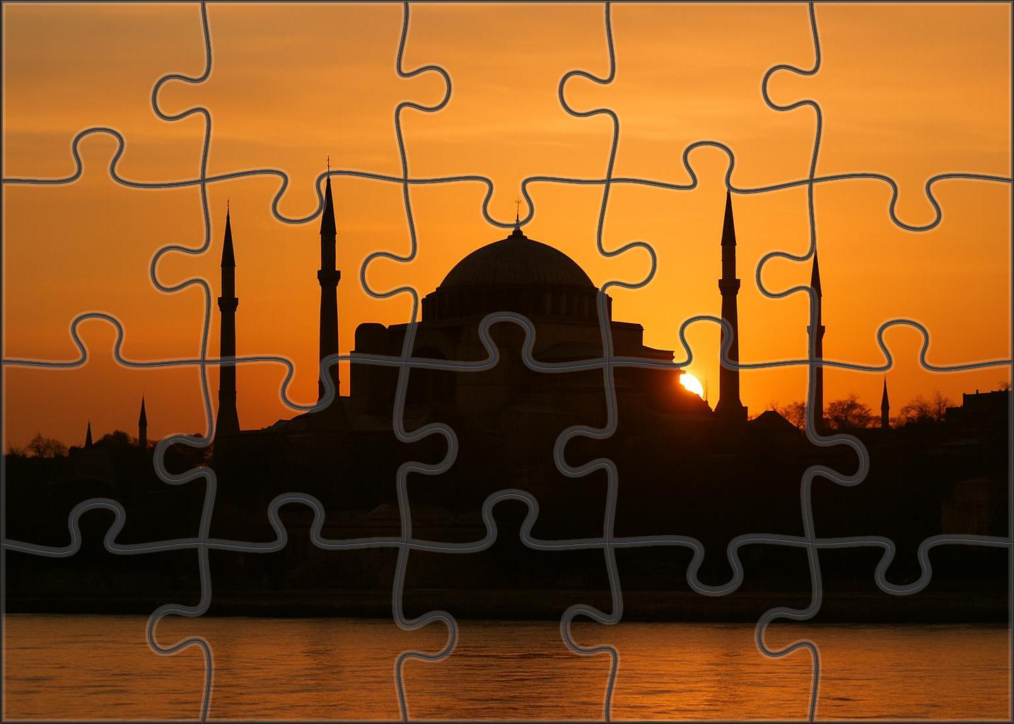 Hagia Sophia Istanbul Turkey  Recognized By 7950 Globally For Its Architectural And Religious Legacy Puzzle Challenge