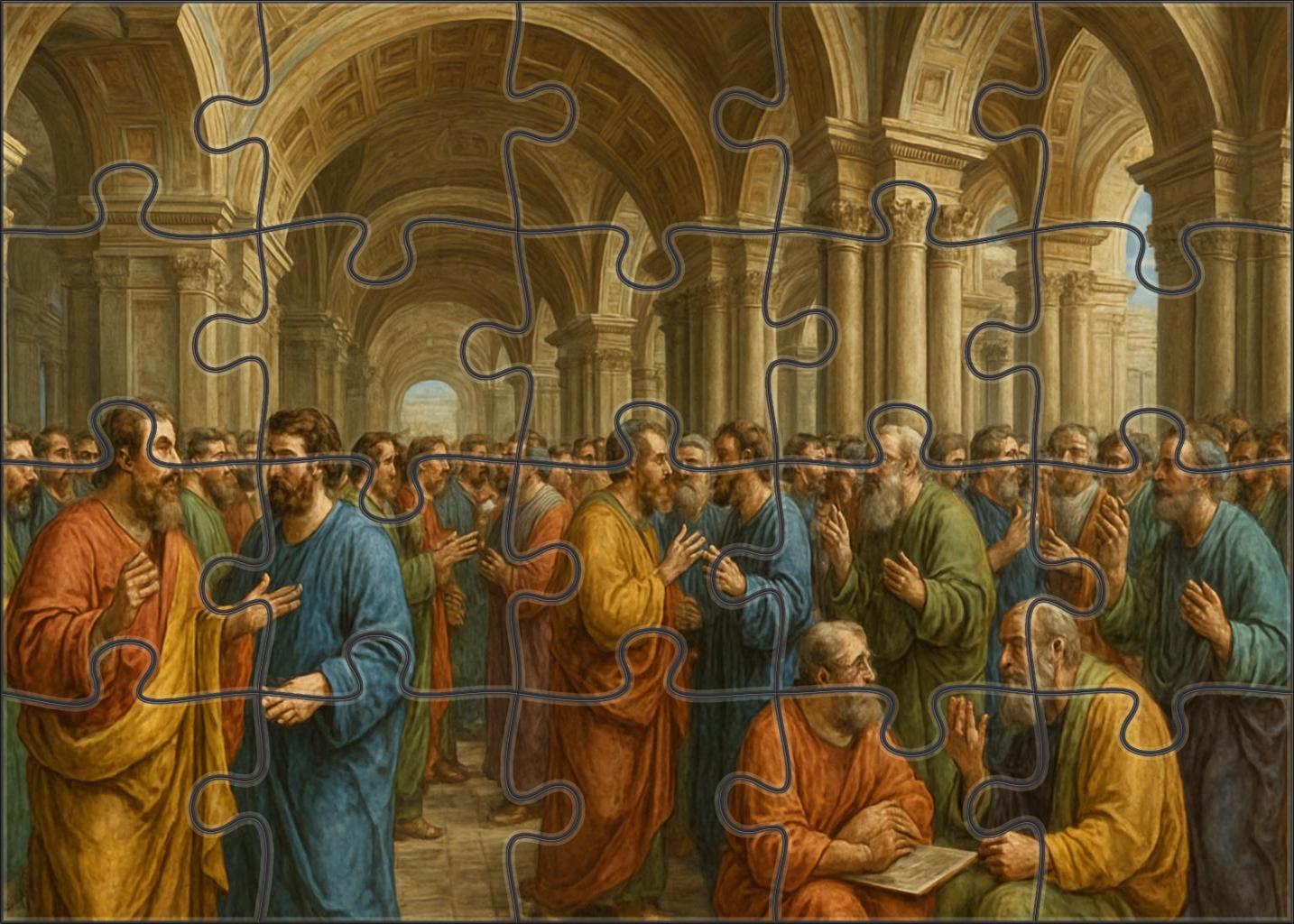 The School Of Athens 200 Piece Puzzle