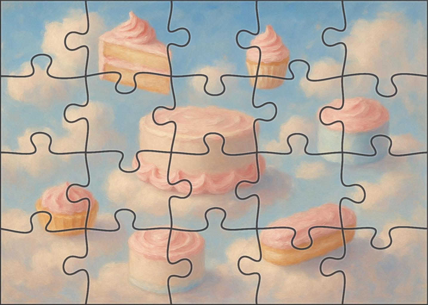 Candy Cloud Bakery Mini Puzzle