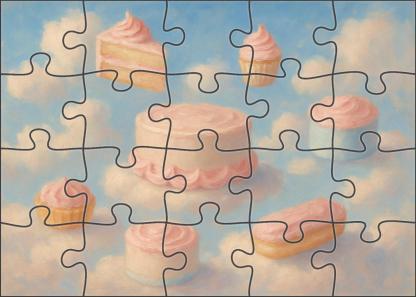 Candy Cloud Bakery Mini Puzzle