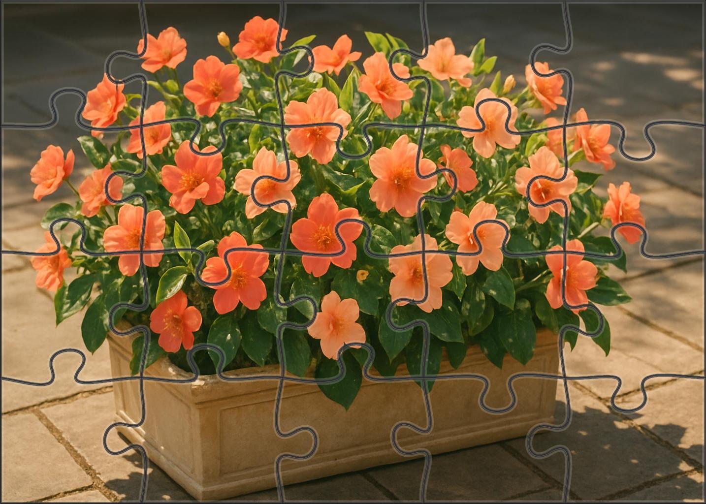 Coral Reef Patio Planter 200 Piece Puzzle