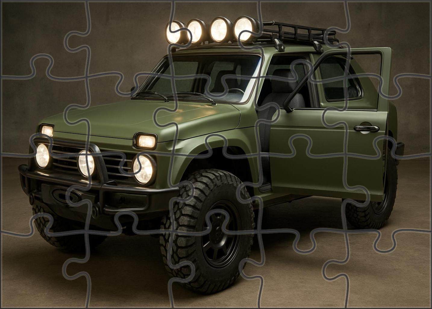 Ironclad Nomad Rally Rugged Off-road Specialist Premium Puzzle Pieces