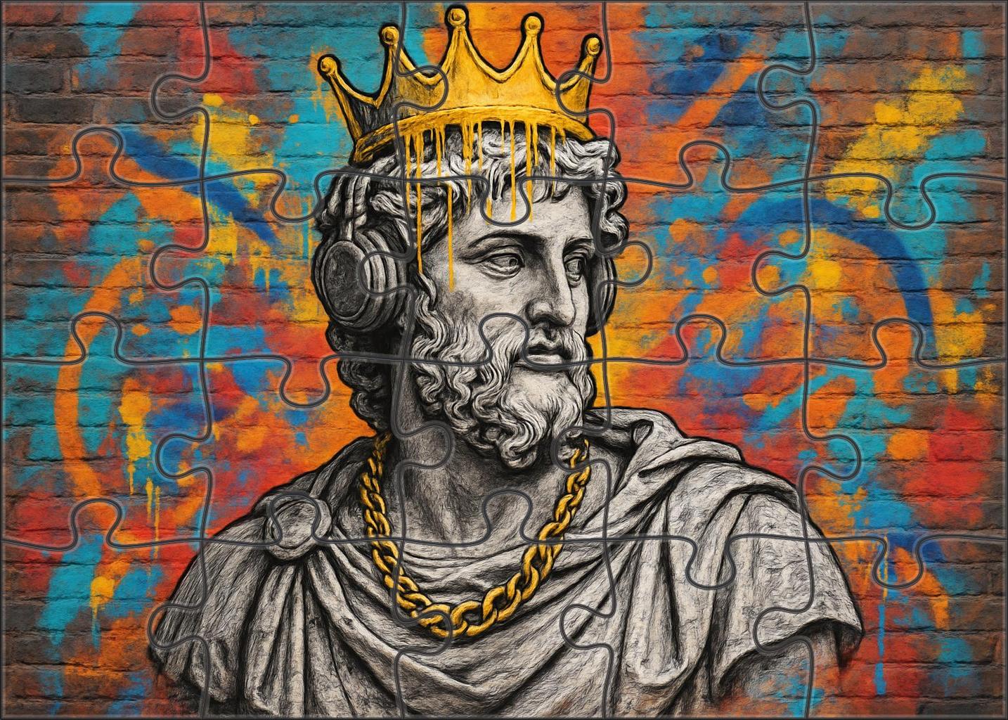 Neo-renaissance Street Artist Collective Urban Canvases Reimagined Puzzle Collection