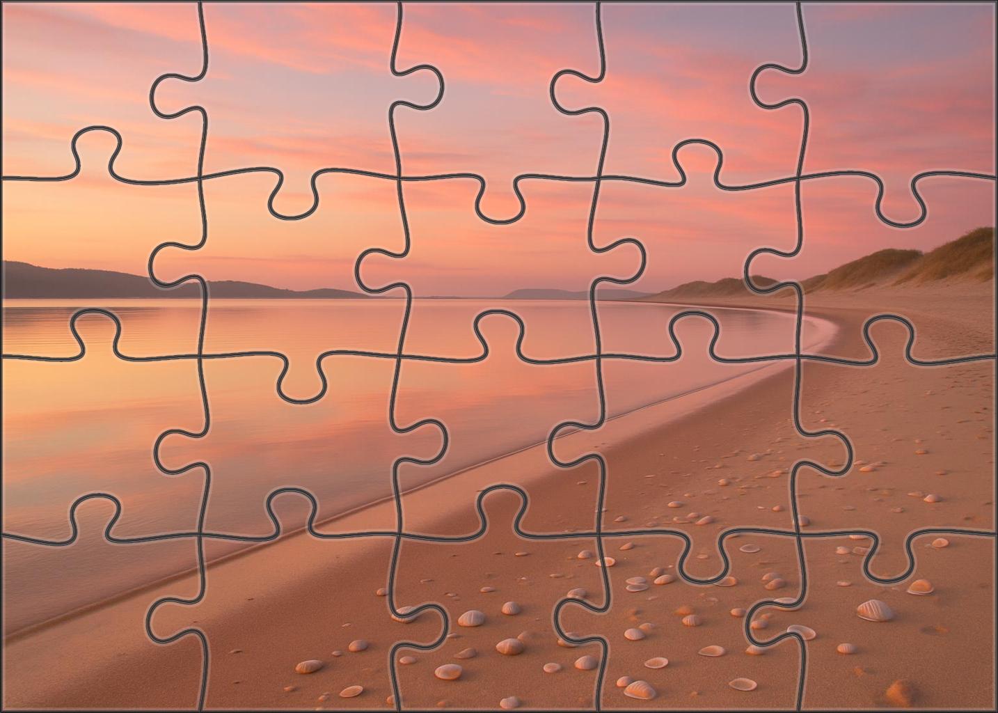 Sunrise Harbor Reach Mini Puzzle
