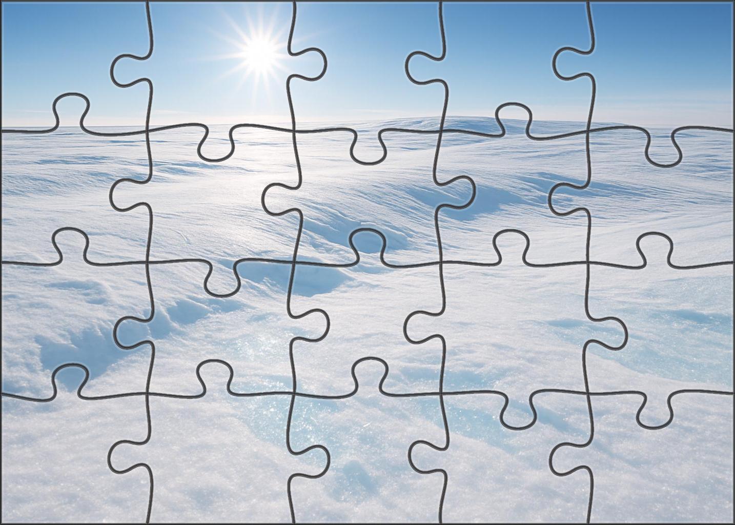 Crystalline Polar Ice Cap 200 Piece Puzzle