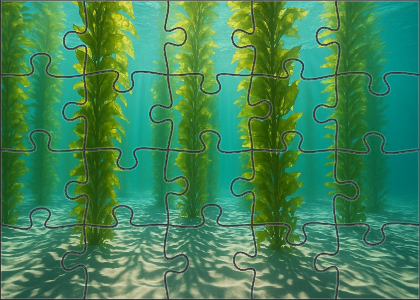 Cerulean Kelp Labyrinth 300 Piece Puzzle