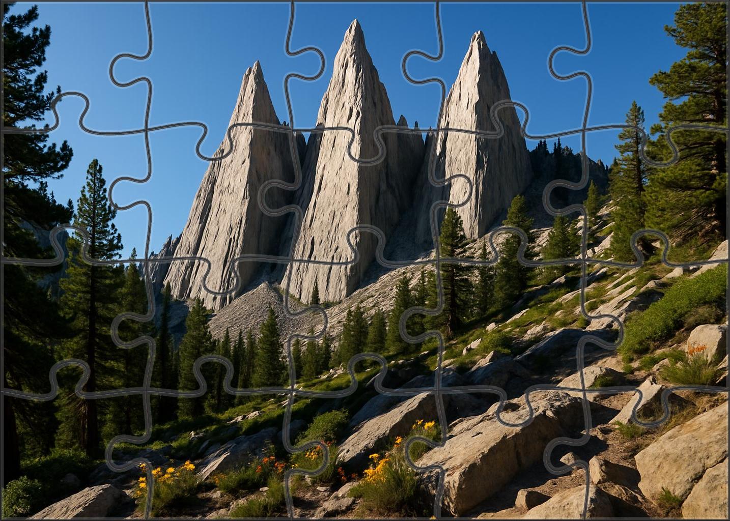 Azure Ridge Crags 20 Piece Puzzle