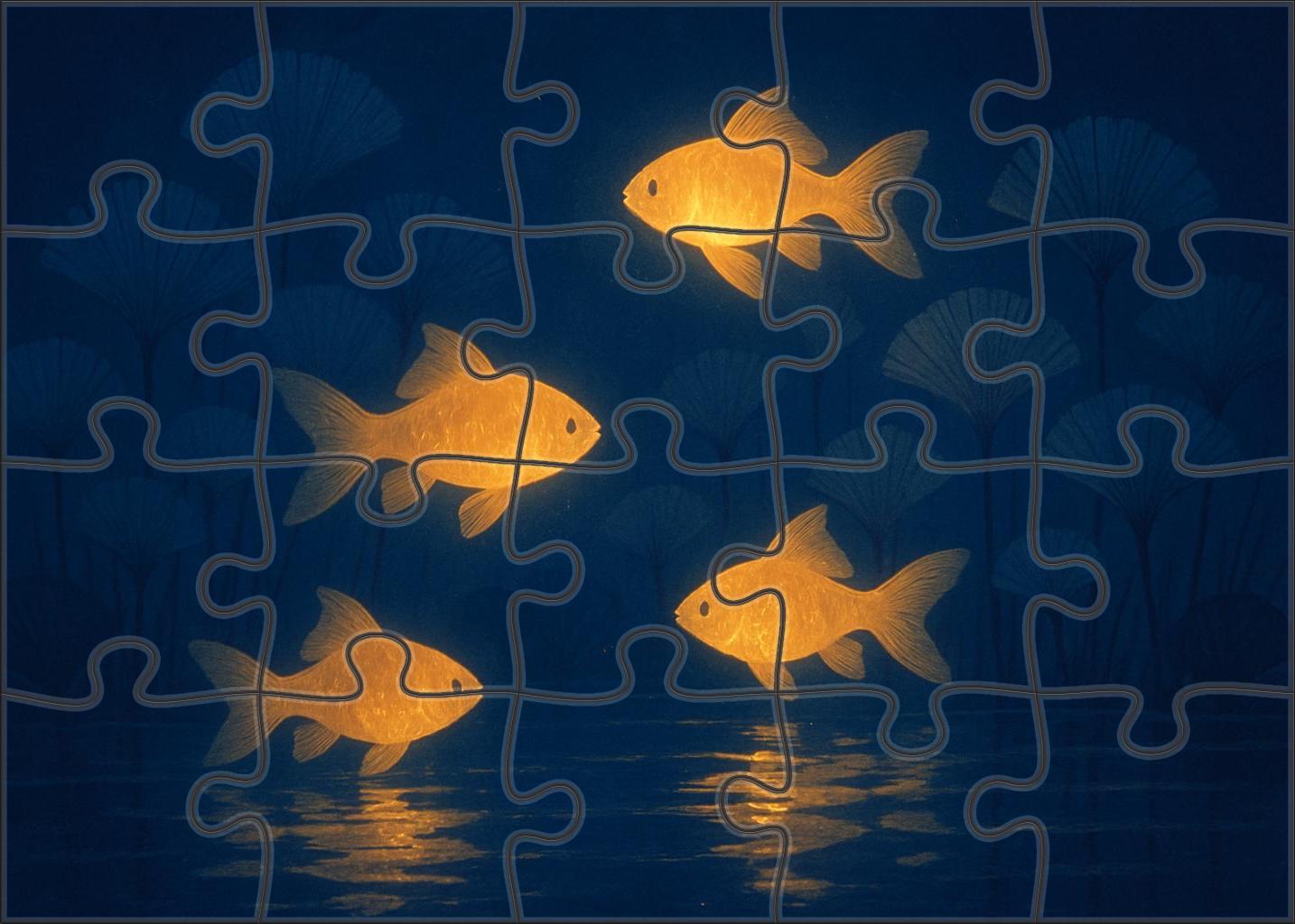 Dancing Lantern Fish Grove Puzzle Challenge
