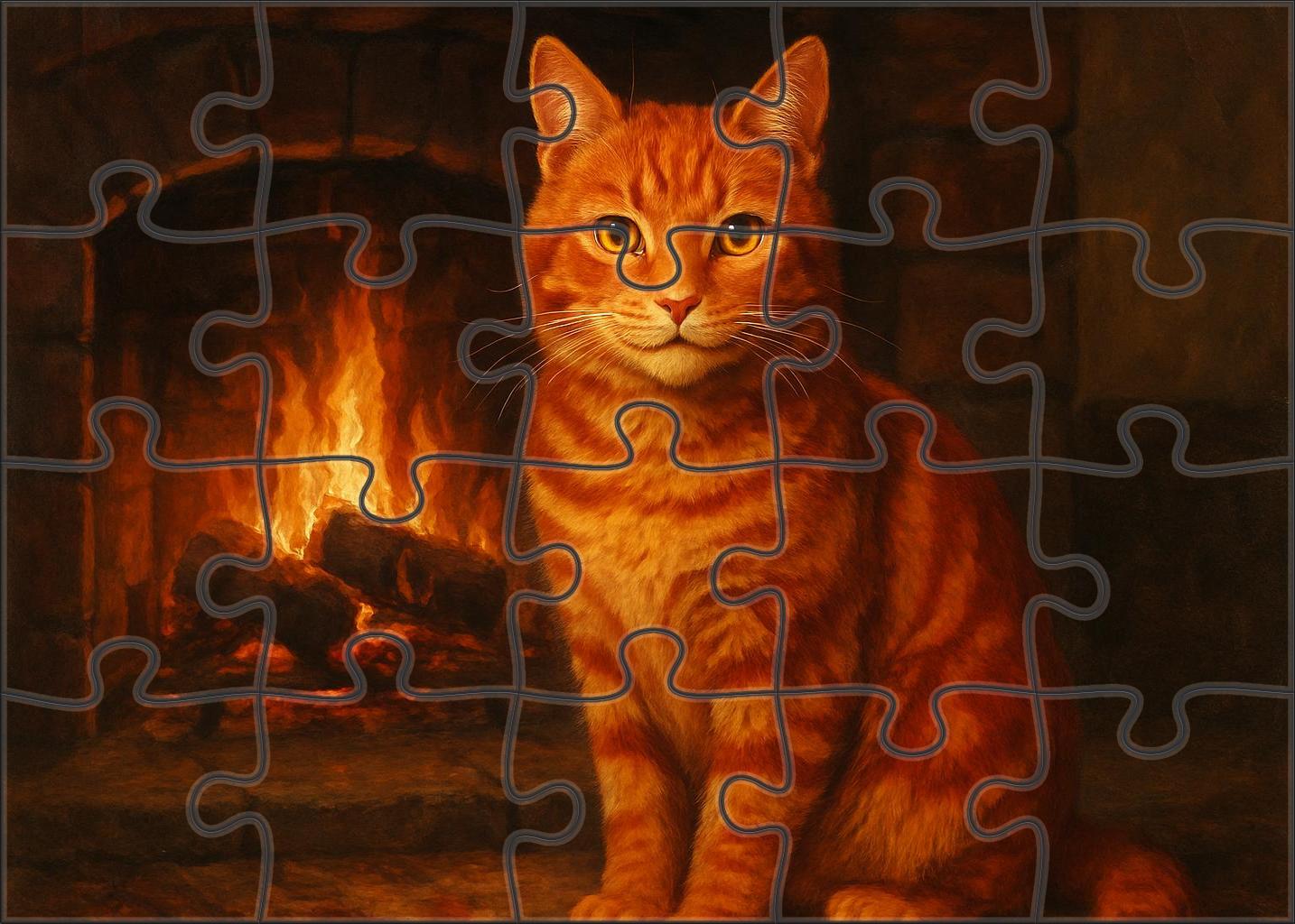 Copper Maple Rustic Red Tabby With Warm Personality Unique Puzzle Design