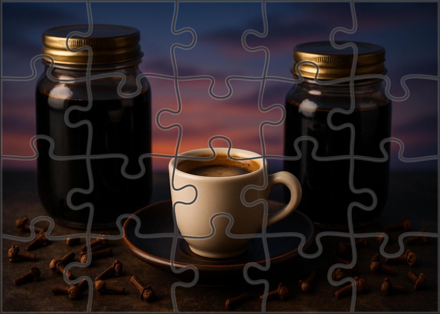 Velvet Dusk Espresso With Smooth Molasses And Subtle Clove Easy Puzzles